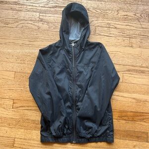 Columbia Youth Unisex Black Windbreaker Jacket